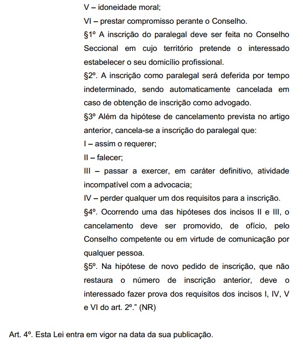 PL 5749/13 - Câmara aprova profissão de paralegal a não aprovados na OAB