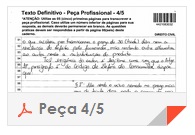 XIII Exame OAB - Peça - Direito Civil - folha 4