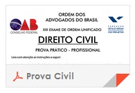 XIII Exame OAB - Prova Direito Civil