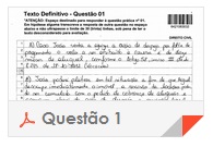 XVI Exame OAB - Questão Dissertativa - Direito Civil - 1