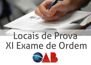 Locais de Prova do XI Exame de Ordem