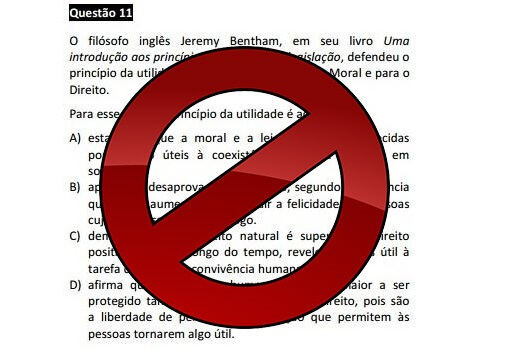 XV Exame de Ordem - Questões passíveis de anulação