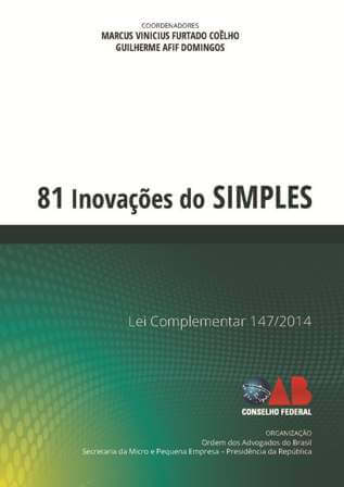 Livro: 81 inovações do Simples: Lei Complementar 147/2014