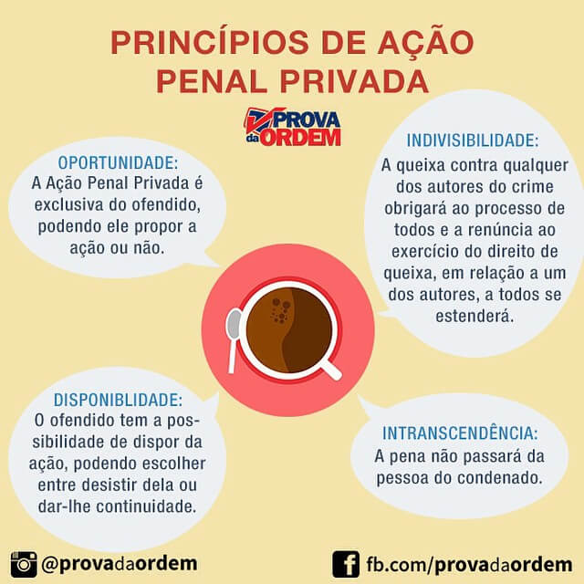 Princípios da ação penal privada