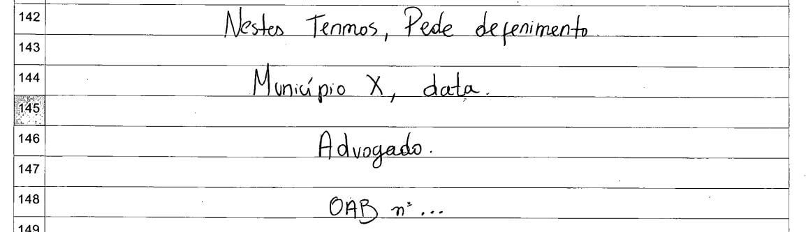 Não assine sua prova - Exame de Ordem - OAB