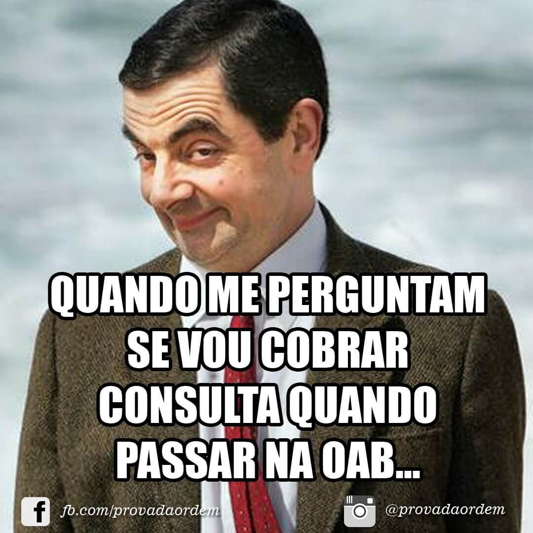 Passei no Exame da OAB - Minha cara quando perguntam se vou cobrar a consulta