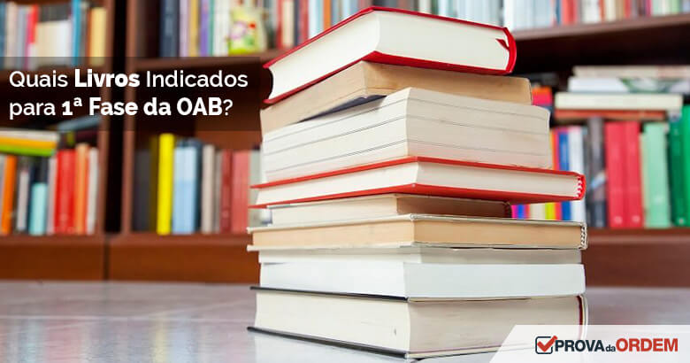 Livros Indicados para 1ª Fase OAB