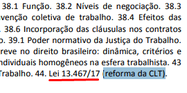 Reforma Trabalhista no XXIV Exame de Ordem