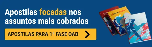 Combo de Apostilas para 1ª Fase da OAB