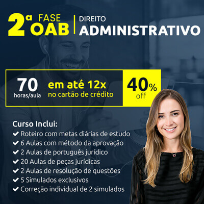 Cursos Online para 2ª Fase OAB em Direito Administrativo