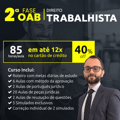 Cursos Online para 2ª Fase OAB em Direito do Trabalho