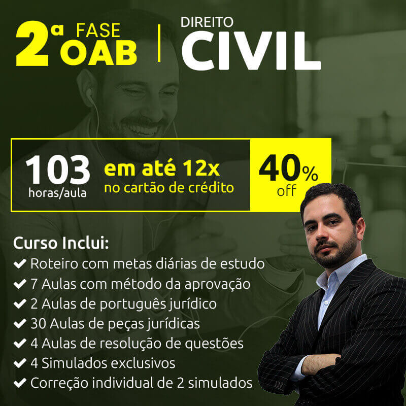 Cursos Online para 2ª Fase OAB em Direito Civil