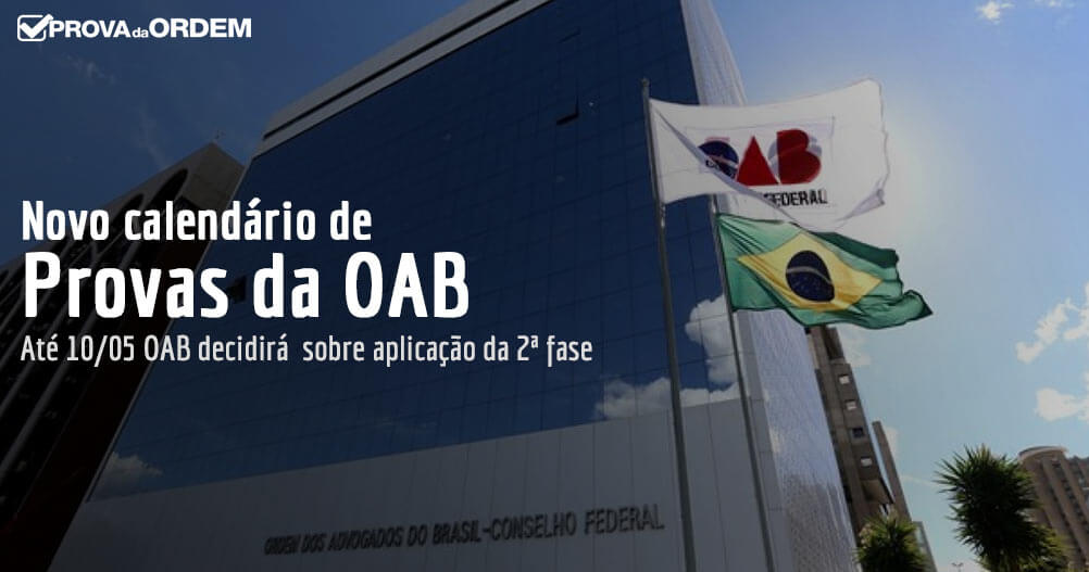 Até 10 de maio OAB decidirá se aplica ou não a 2ª fase do XXXI Exame