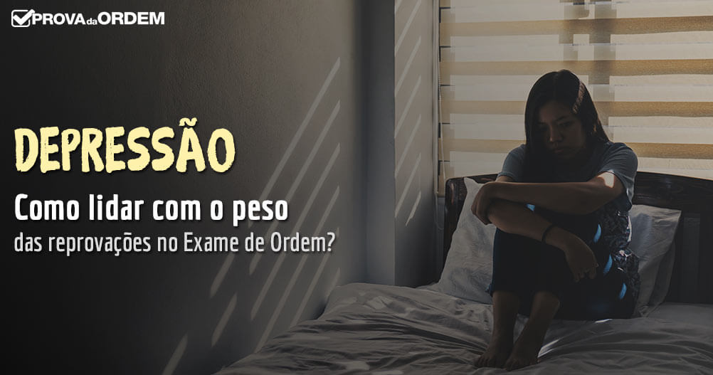 Estudo e depressão: como lidar com o peso do Exame de Ordem?