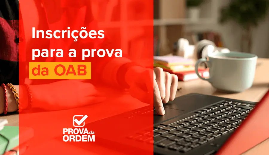 Inscrições para prova da OAB