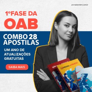 Combo apostilas para 1ª Fase OAB