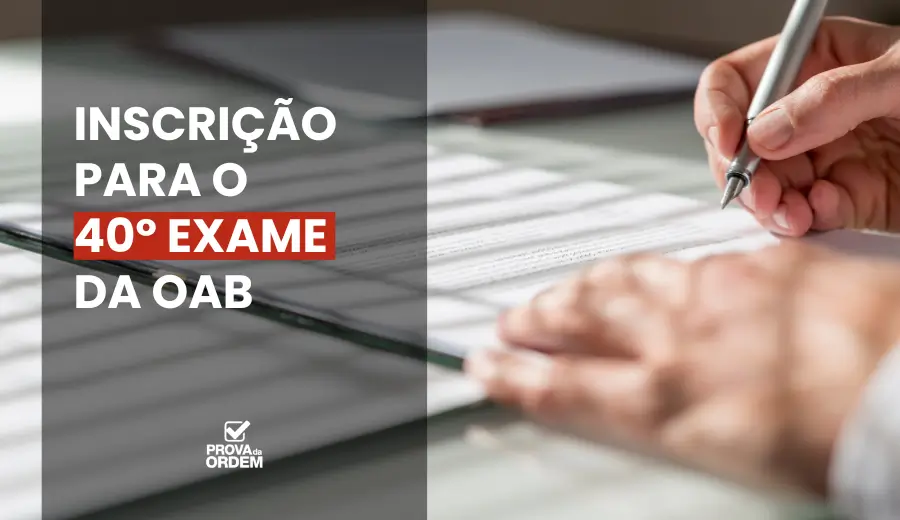 Inscrição OAB 40 XXXX