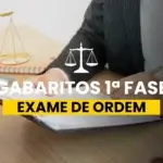 Gabarito OAB 1ª Fase