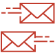 Ícone dicas por e-mail