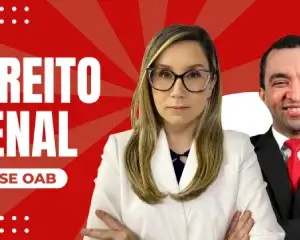 Professora Brunna Laporte e Fábio Roque